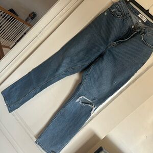 Abercrombie Curve Love 90s Slim Straight Ultra High Rise